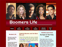 Tablet Screenshot of boomerslife.org